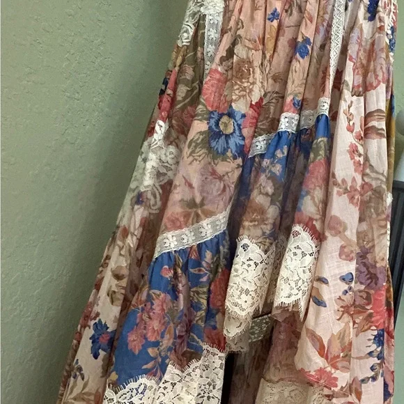 Zimmermann August Asymmetric Lace Skirt - Picture 7 of 13